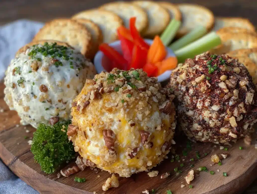 cheese ball recipe - featured image