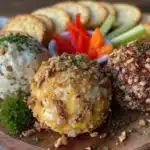 cheese ball recipe - featured image
