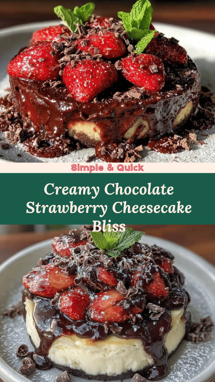 chocolate covered strawberry cheesecake recipe