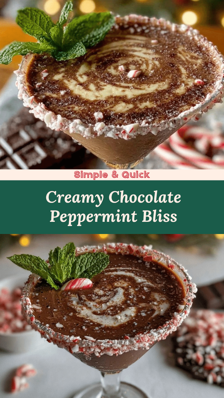 chocolate peppermint martini recipe