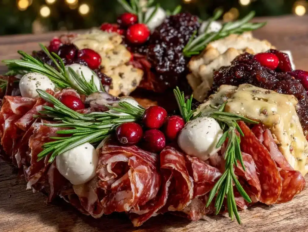 Christmas Charcuterie Wreath - featured image