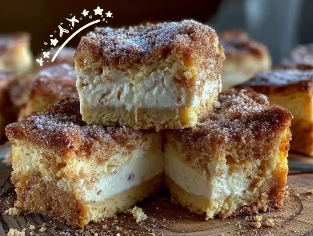 Churro Cheesecake Bars - featured image