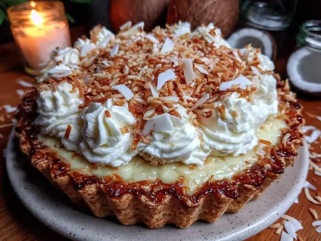 coconut cream pie - featured image