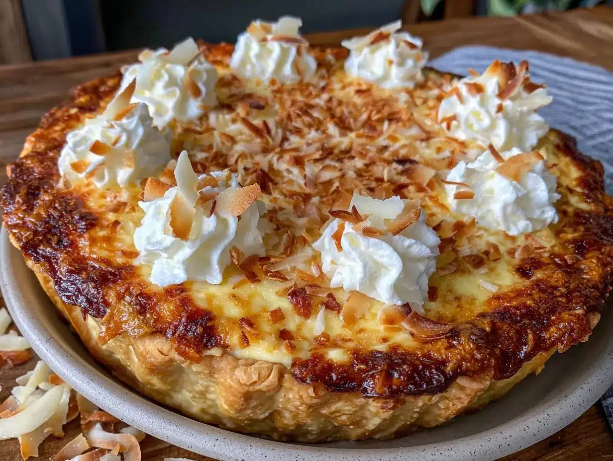 coconut cream pie preparation steps