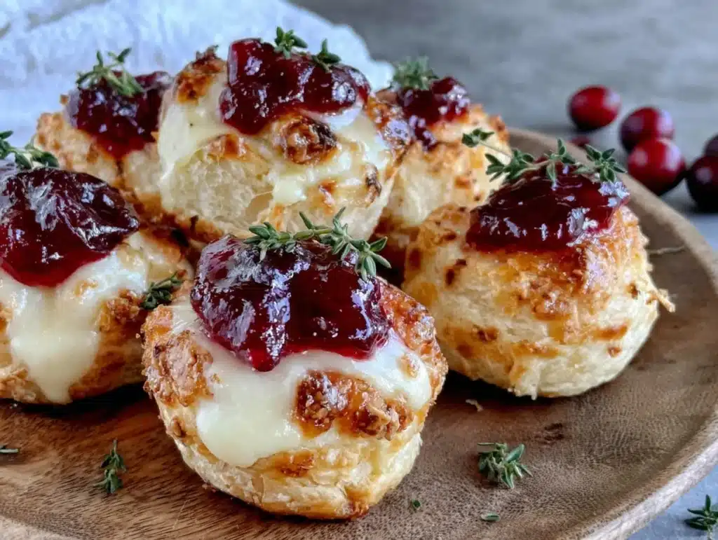 cranberry brie puff pastry - featured image