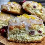 cranberry orange scones - featured image