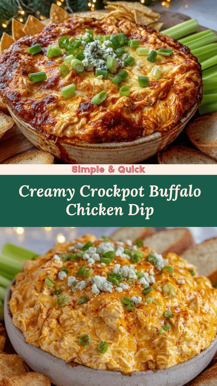 creamy buffalo chicken dip recipe