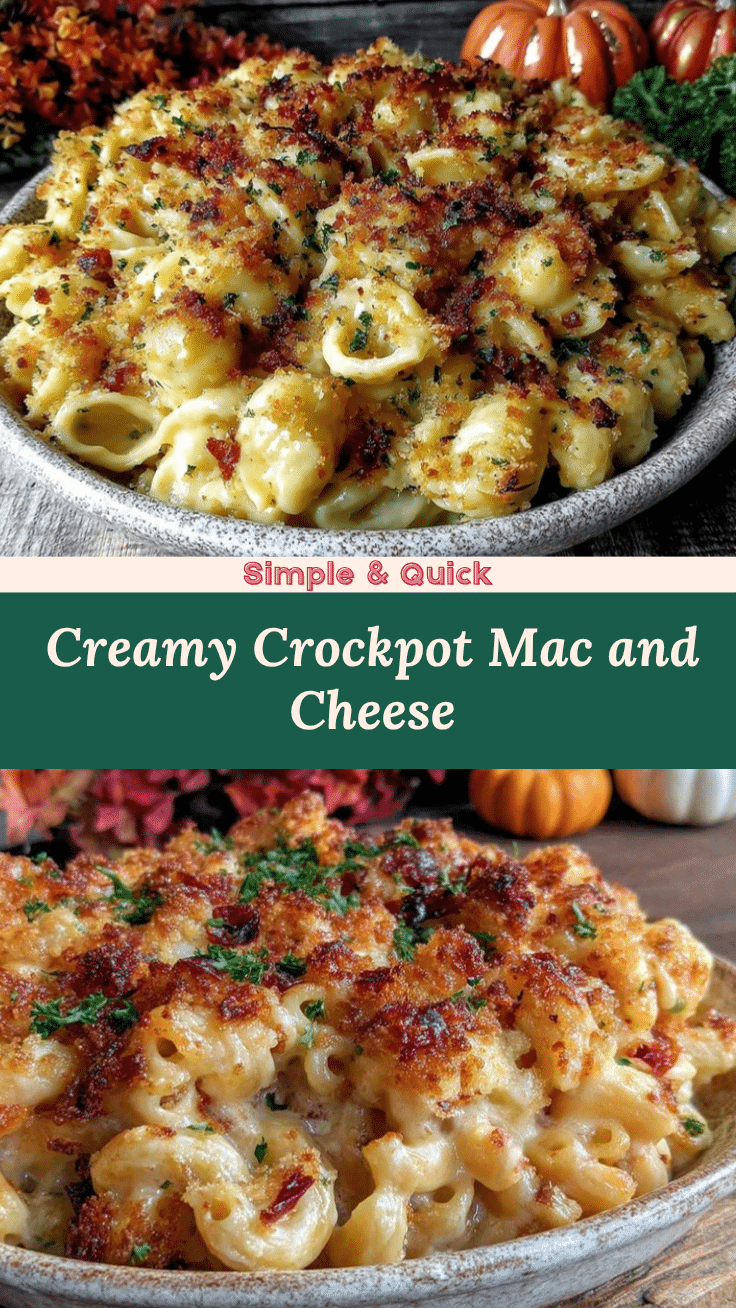 creamy crockpot mac and cheese recipe
