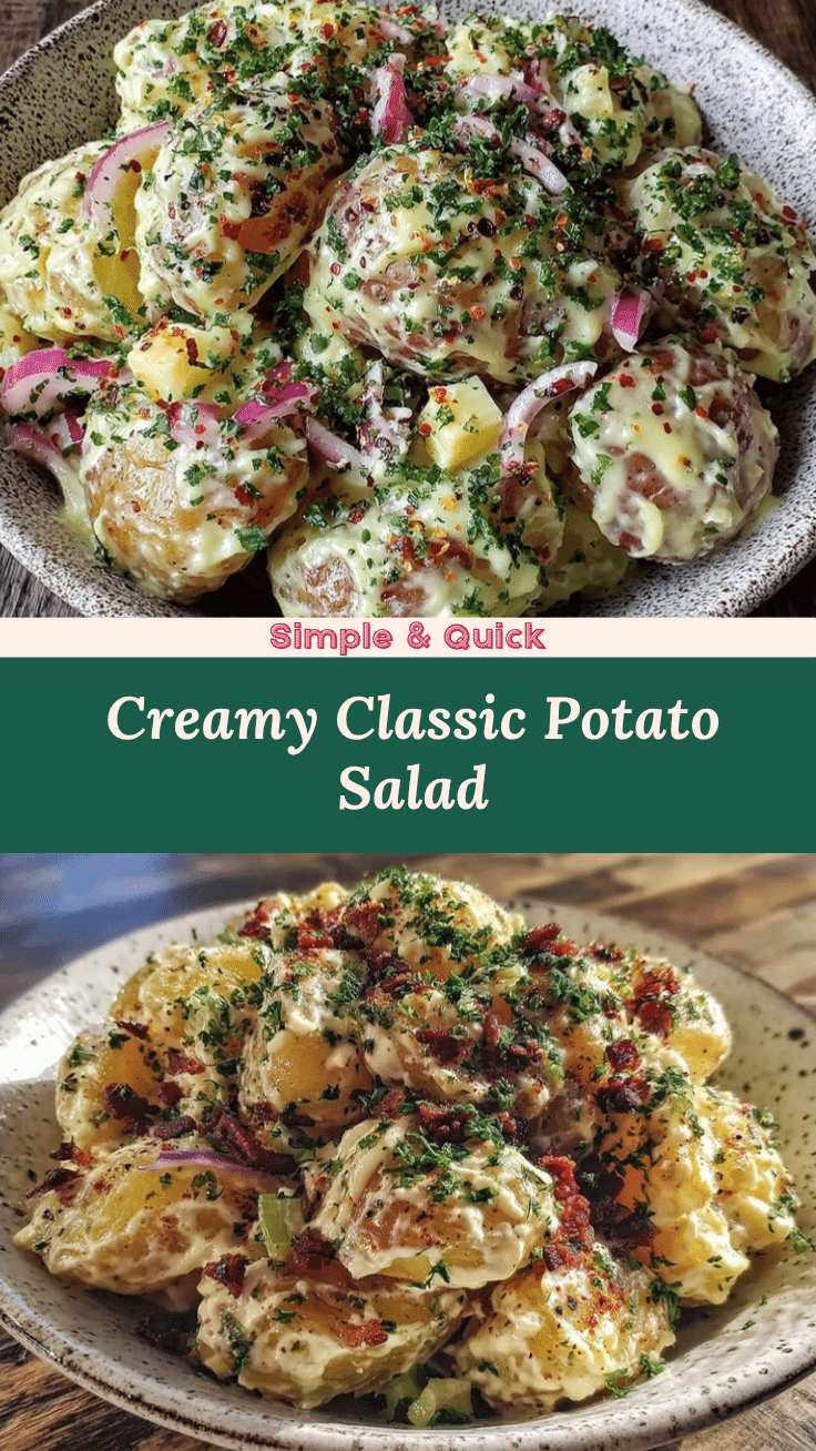 creamy potato salad recipe