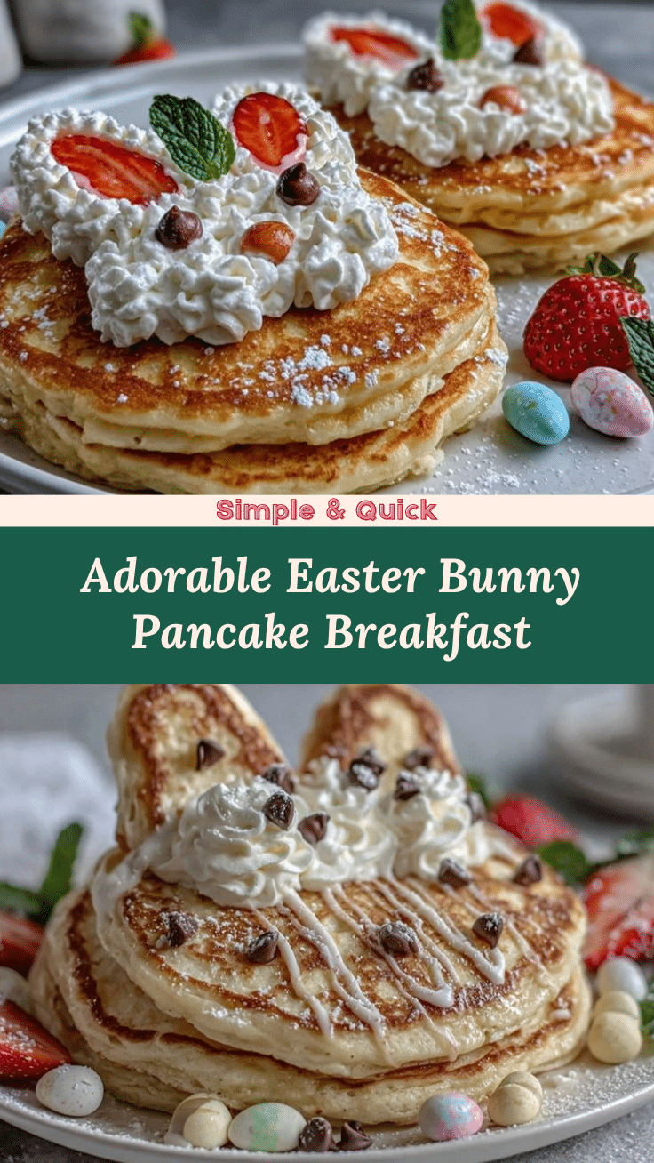 Easter Bunny Pancakes recipe