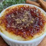 eggnog crème brûlée - featured image