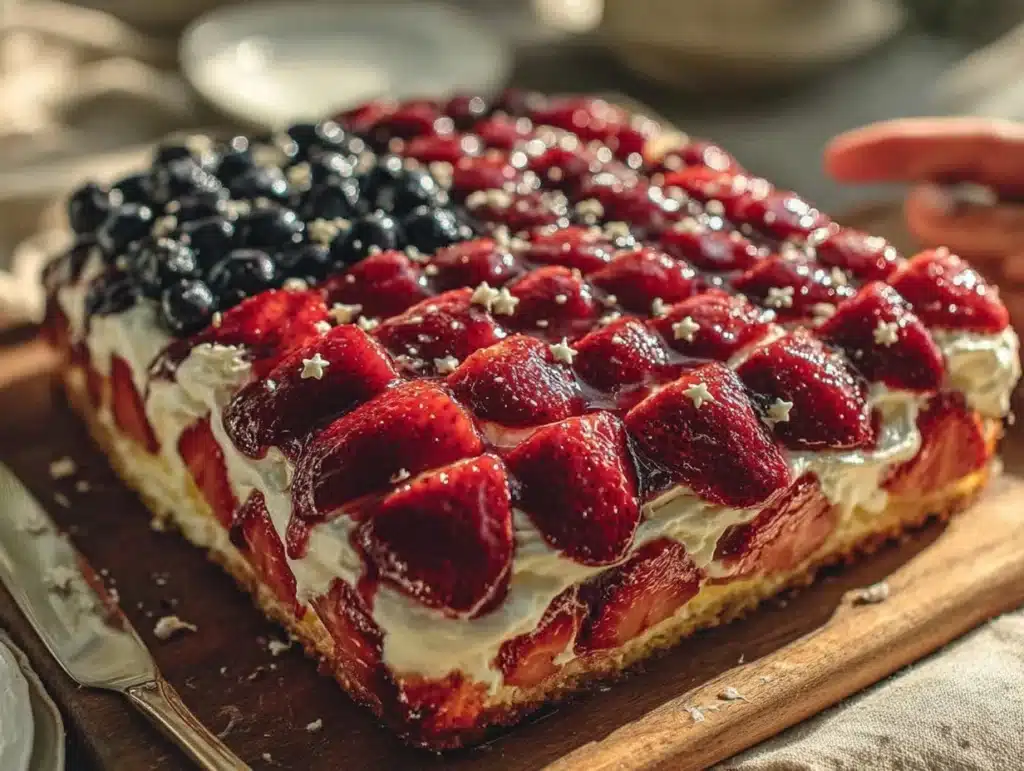 flag cake - featured image