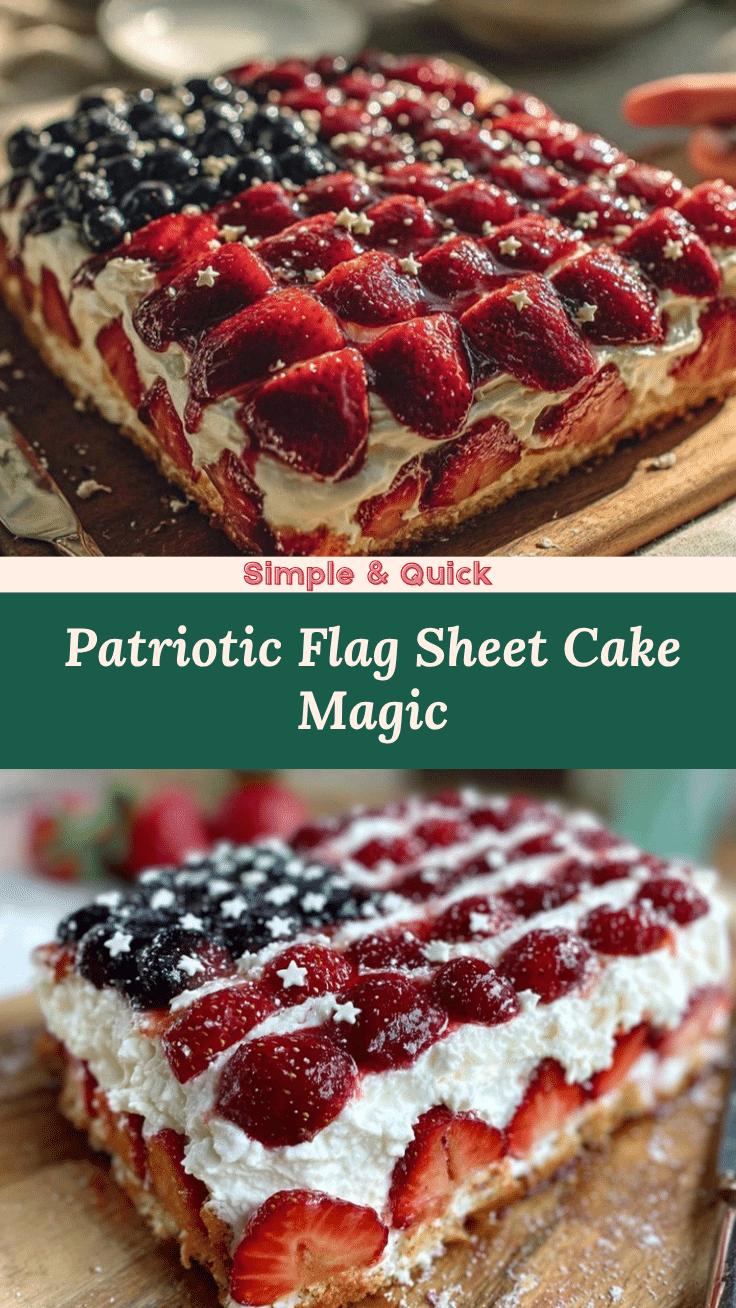 flag cake recipe