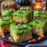 Frankenstein Rice Krispie Treats - featured image