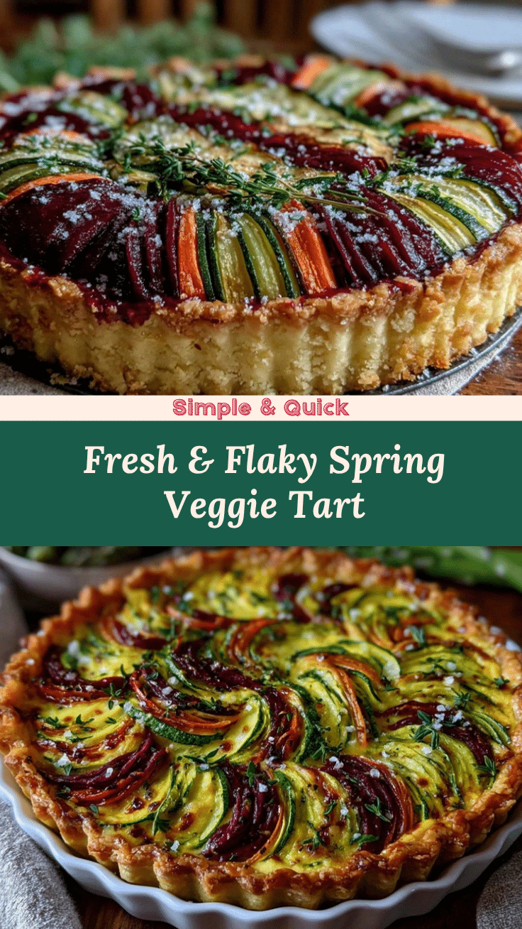 fresh vegetable tart recipe