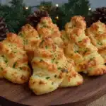 Garlic Parmesan Christmas Tree Breadsticks - featured image