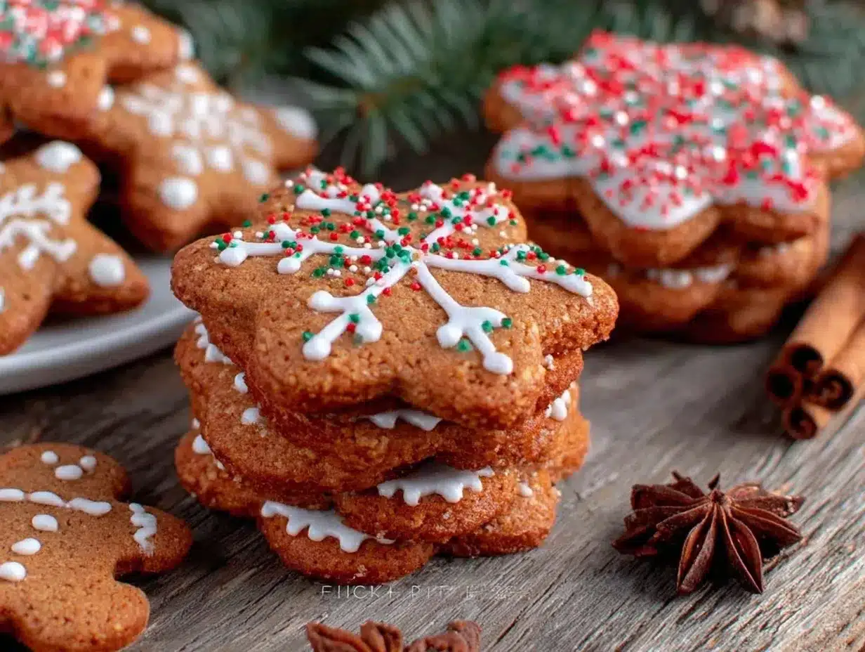 gingerbread cookies preparation steps