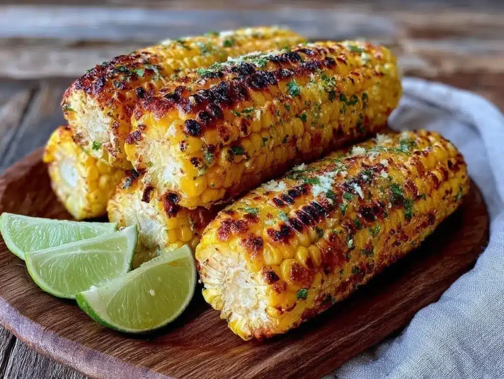 grilled corn recipe - featured image