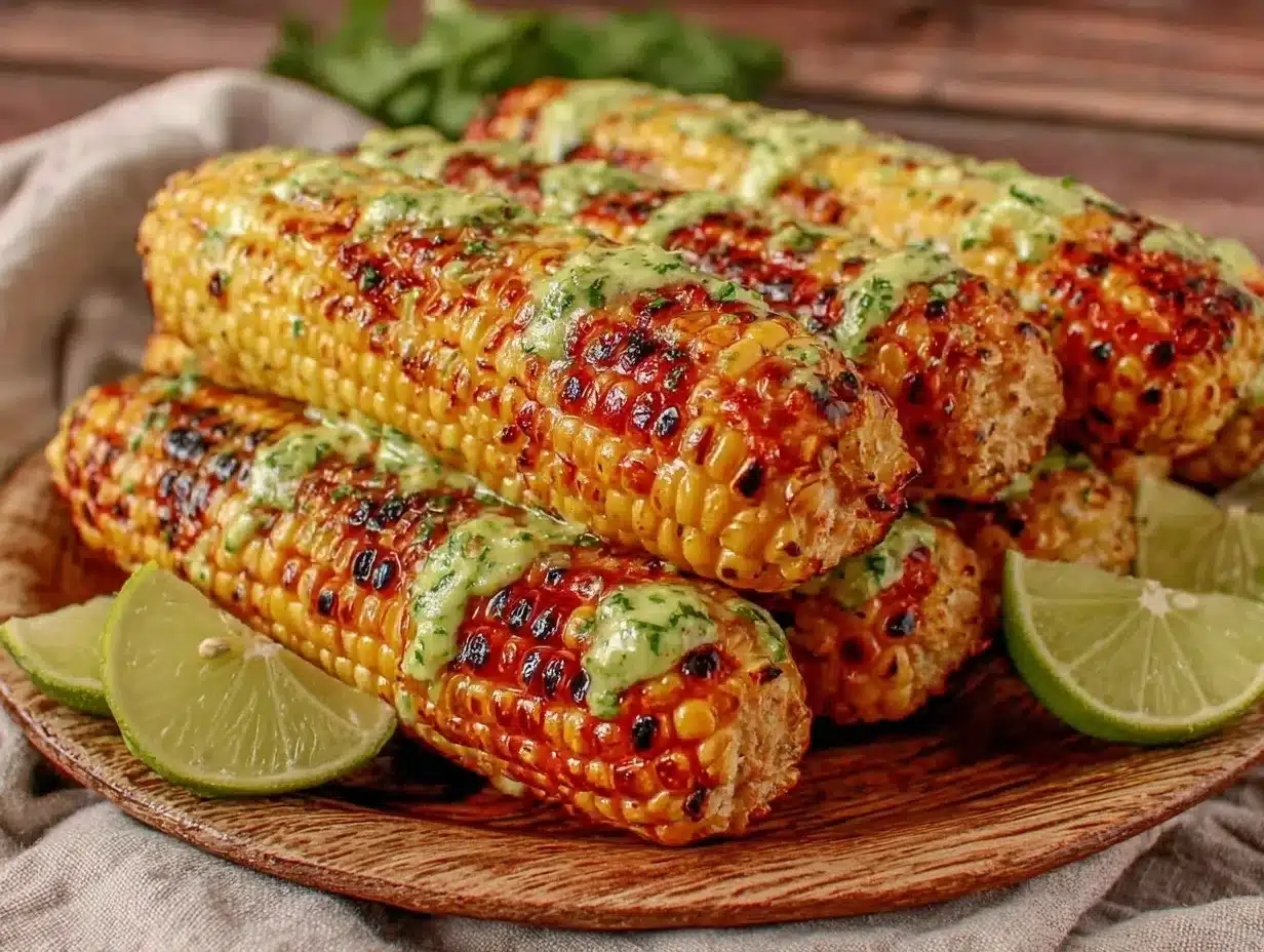grilled corn recipe preparation steps