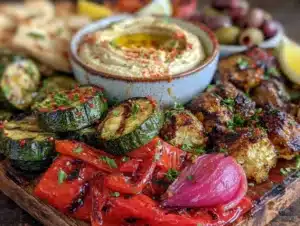 grilled veggie platter - featured image