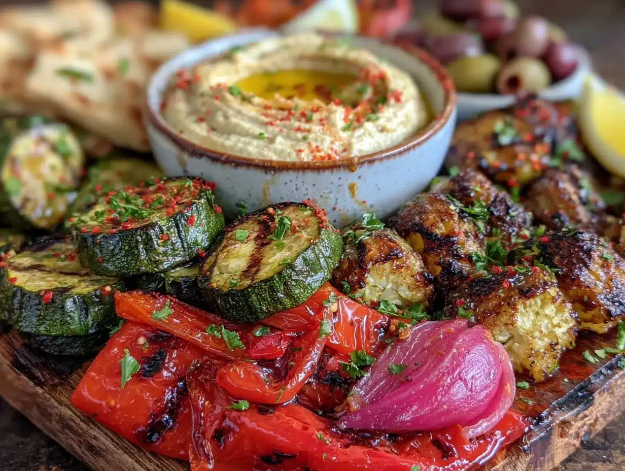 grilled veggie platter - featured image