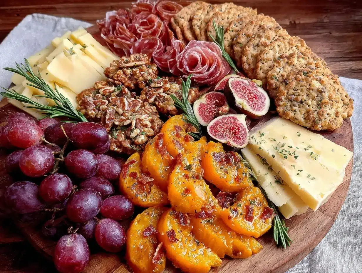 harvest charcuterie board preparation steps