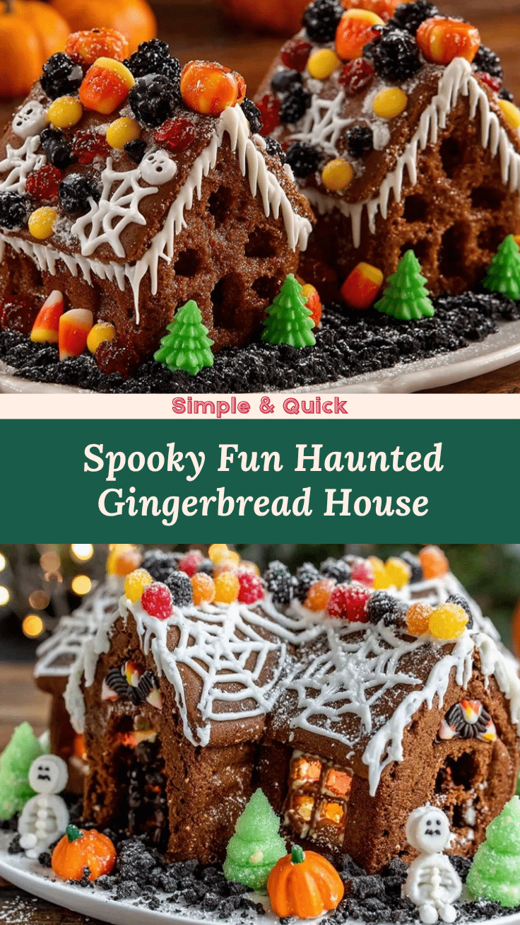 haunted house gingerbread kits recipe