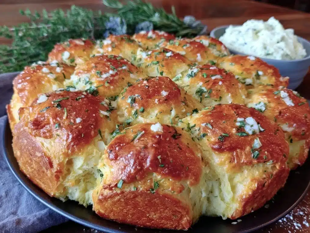 herb butter dinner rolls - featured image