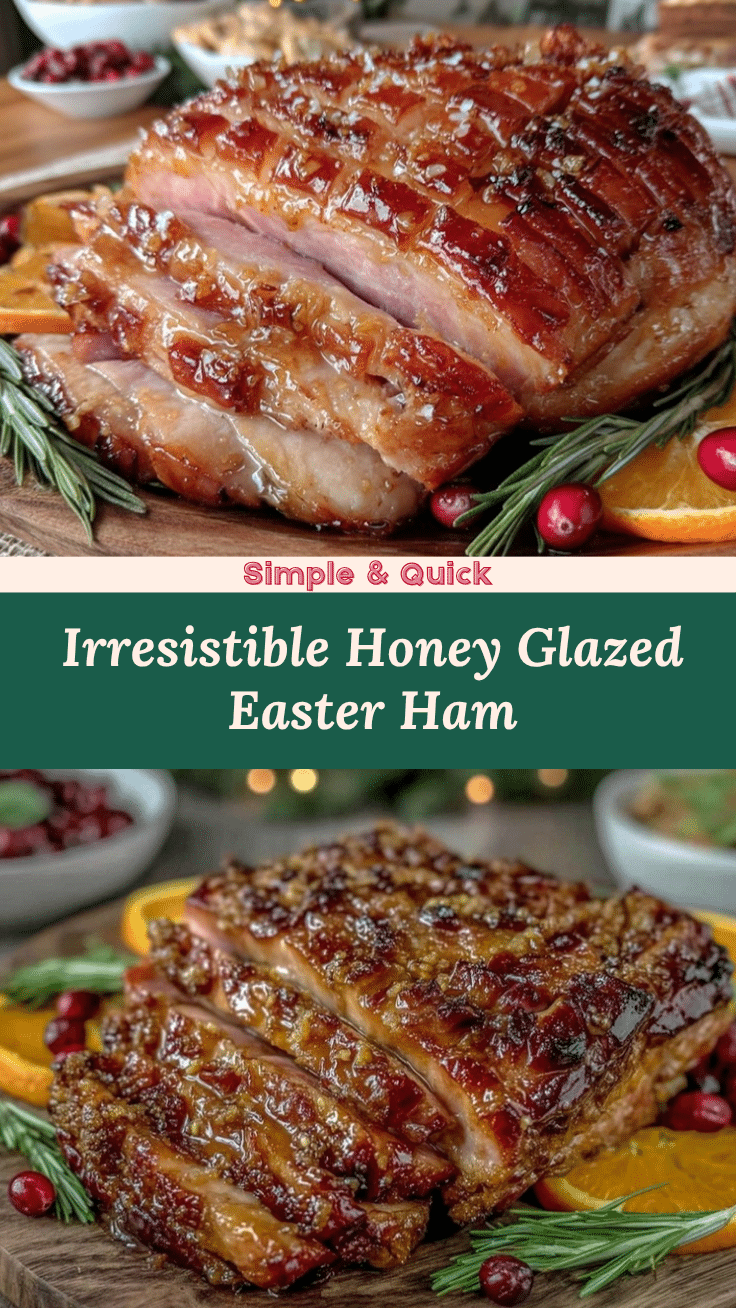 honey glazed Easter ham recipe