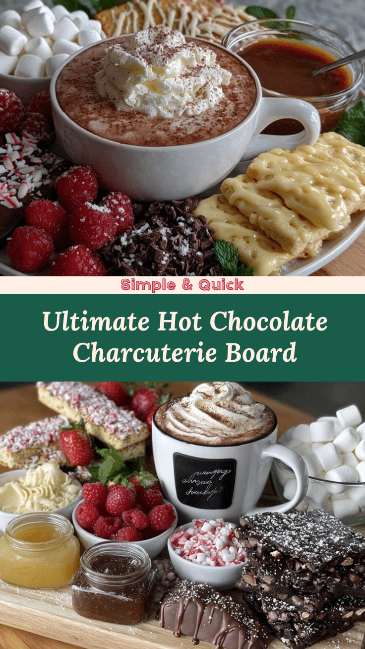 hot chocolate charcuterie board recipe
