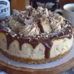 Irish cream cheesecake - featured image