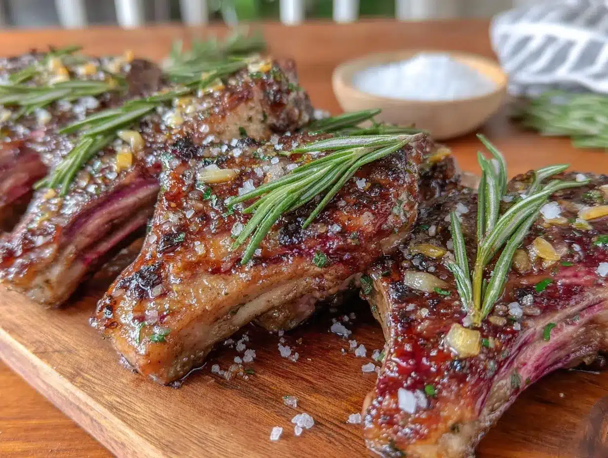 lamb chops recipe preparation steps