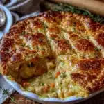 leftover turkey pot pie - featured image