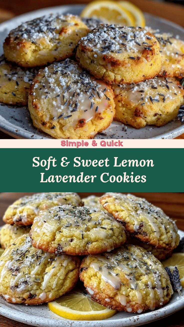 lemon lavender cookies recipe