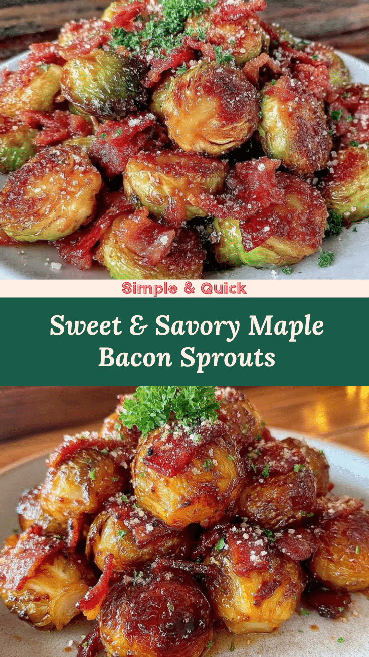 Maple Bacon Brussels Sprouts recipe