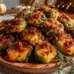 maple roasted Brussels sprouts - featured image