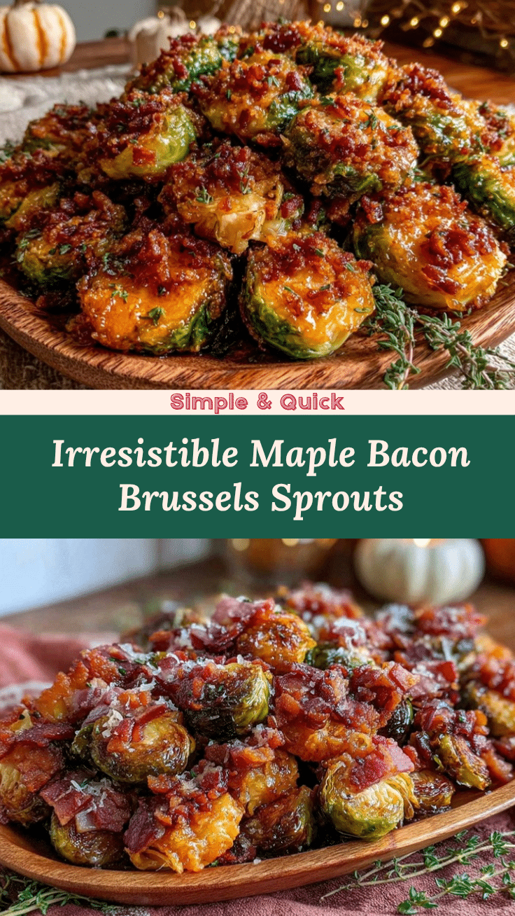 maple roasted Brussels sprouts recipe
