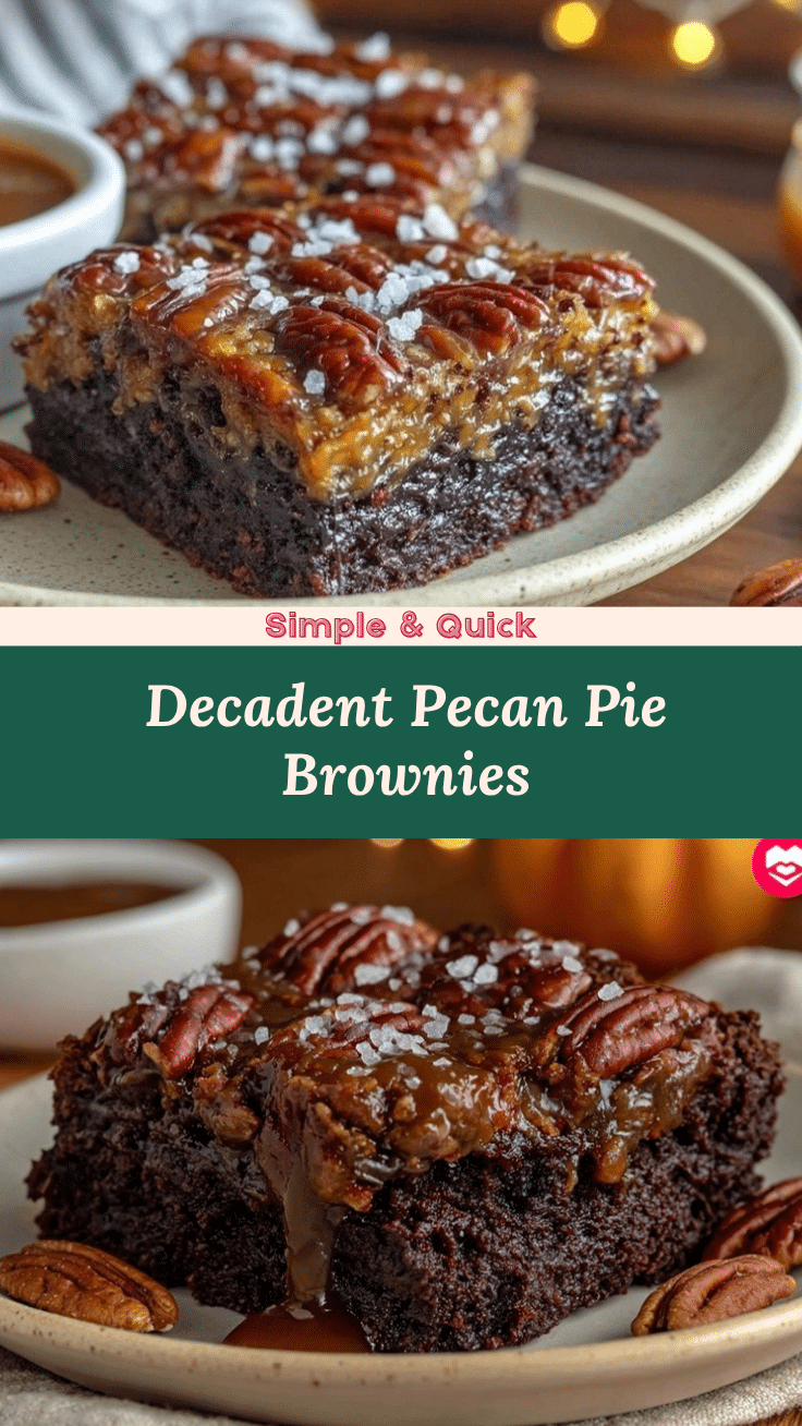 pecan pie brownies recipe
