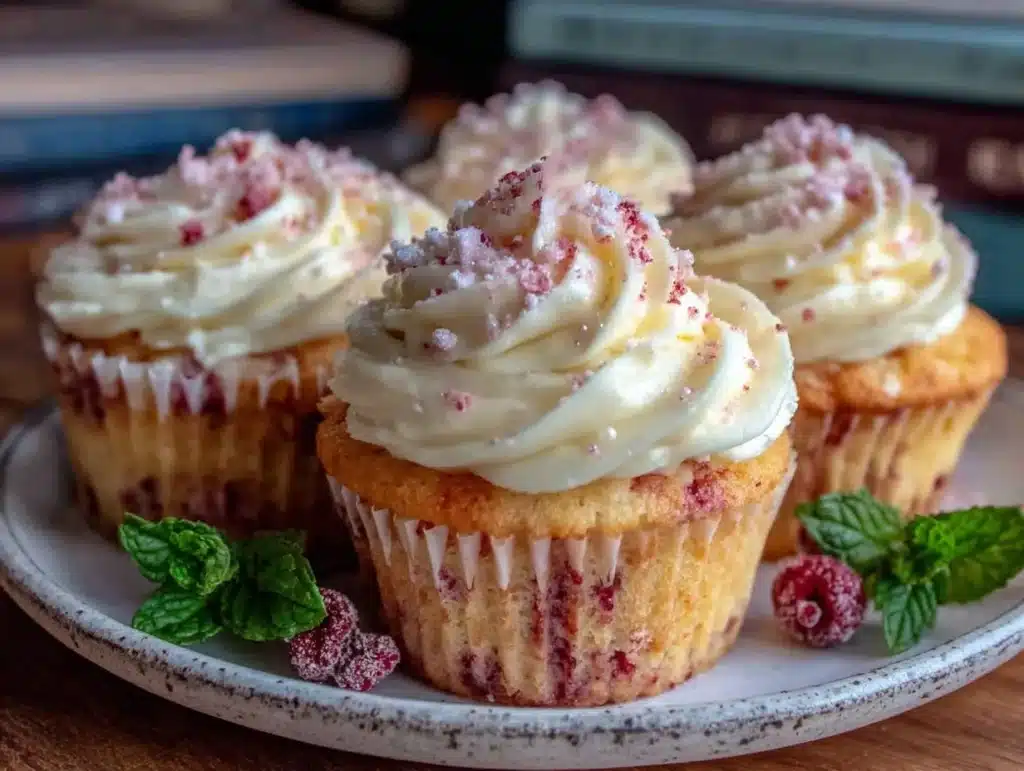 pink velvet cupcakes - featured image