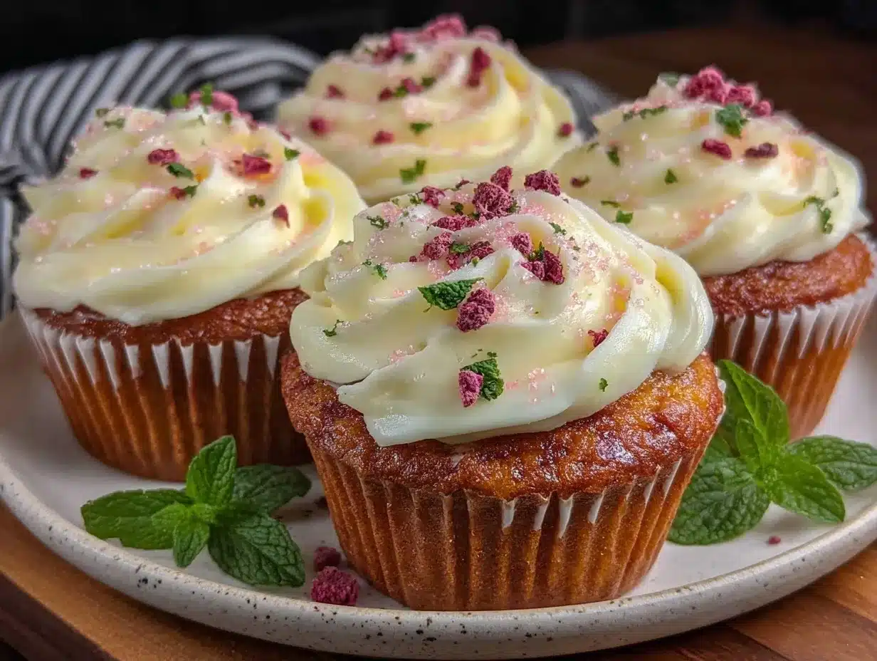 pink velvet cupcakes preparation steps