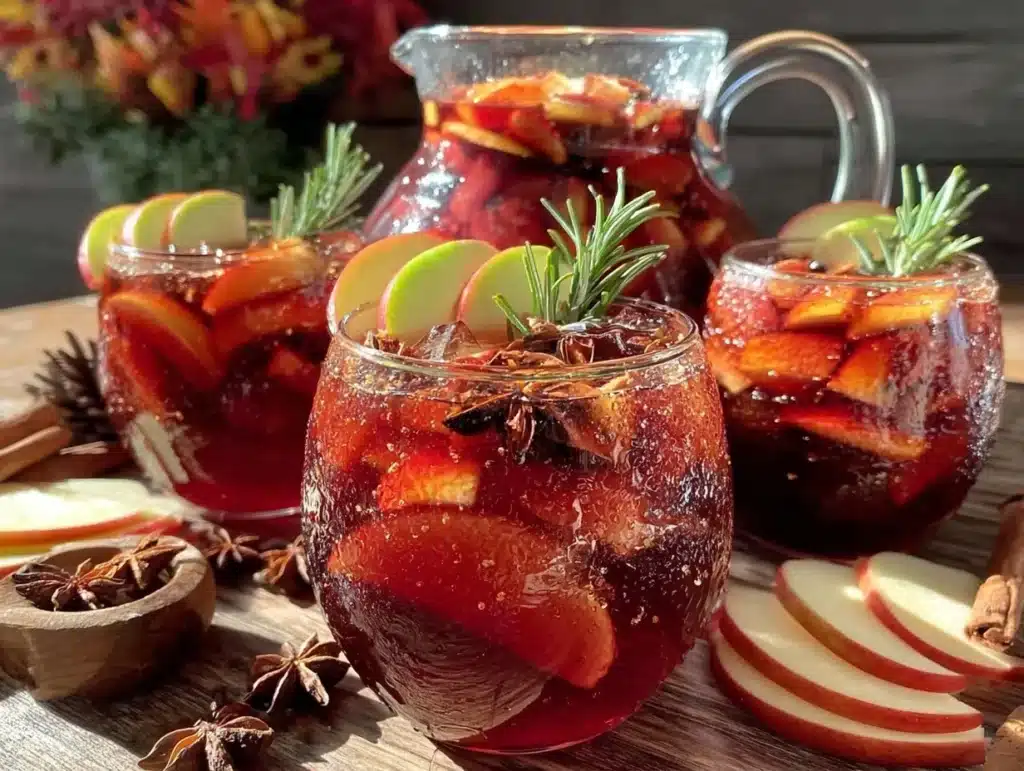 poison apple cider sangria - featured image