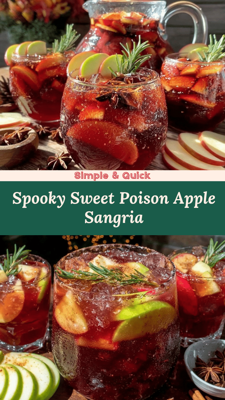 poison apple cider sangria recipe
