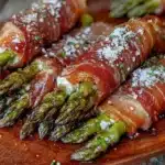 prosciutto-wrapped asparagus - featured image