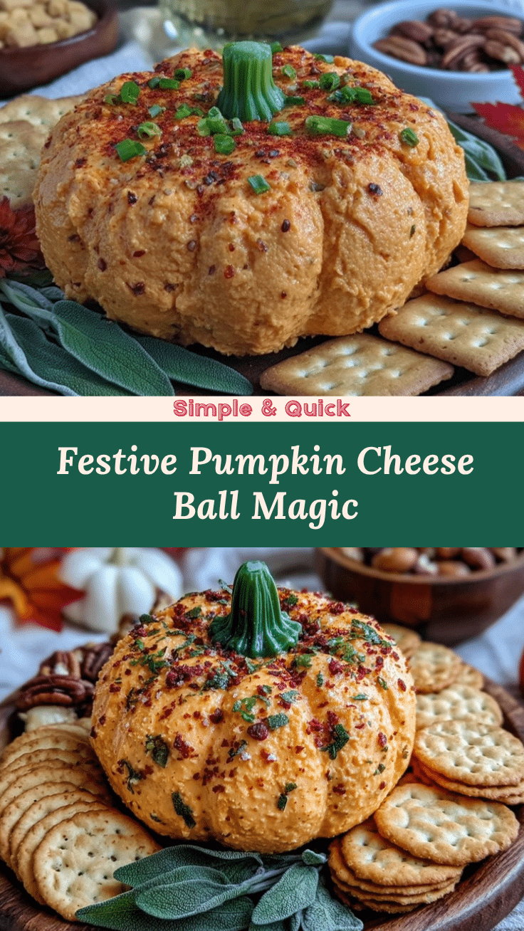 pumpkin cheese ball recipe