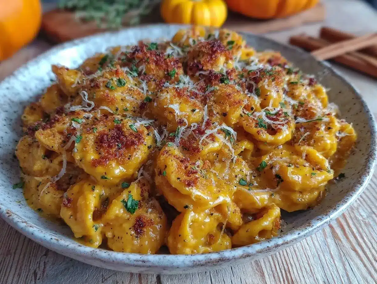 pumpkin mac and cheese preparation steps