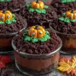 pumpkin patch dirt cups - featured image