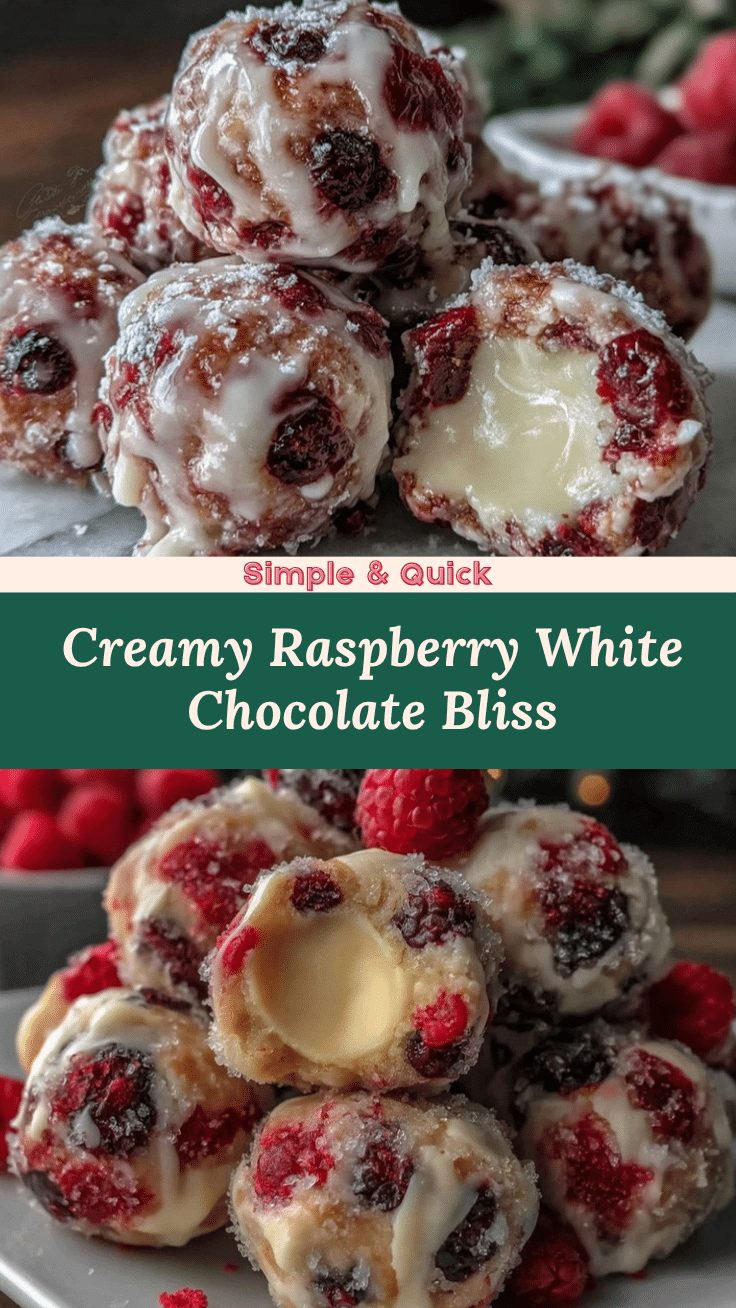 raspberry white chocolate truffles recipe