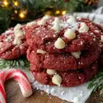 Red Velvet Christmas Cookies - featured image