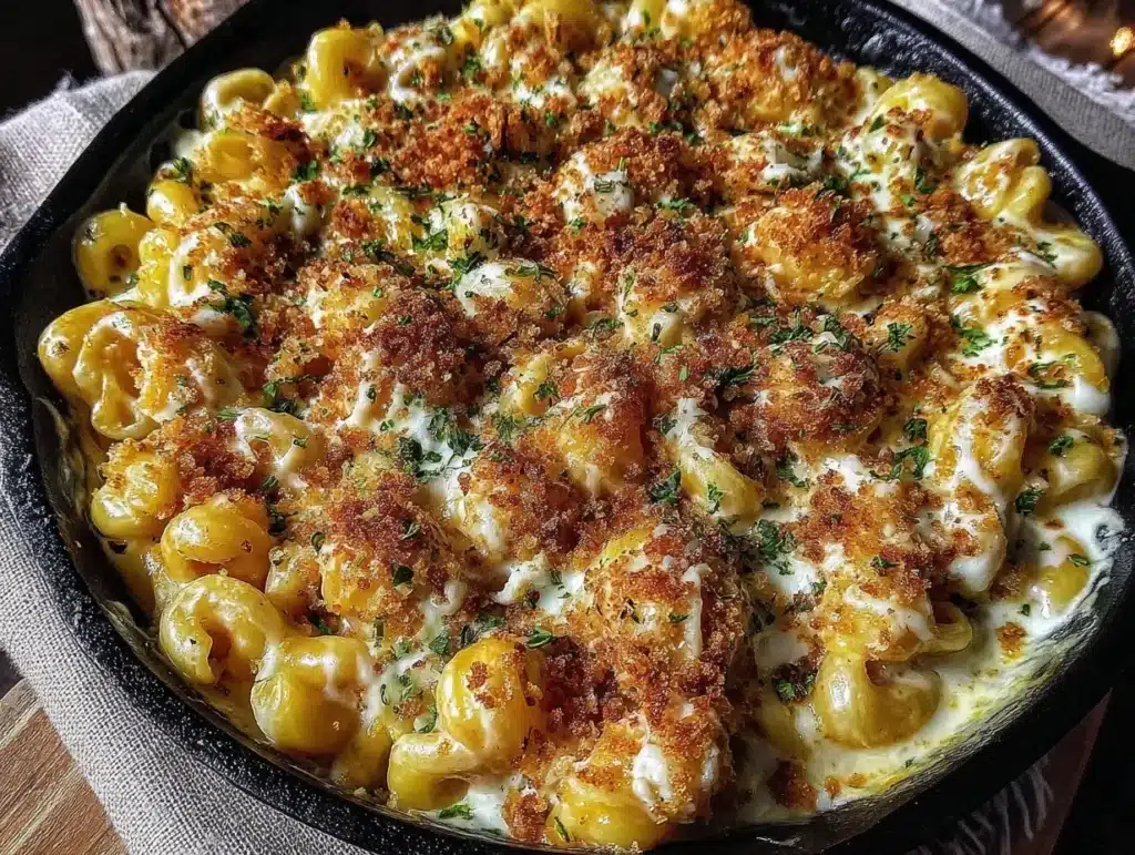 smoked mac and cheese - featured image