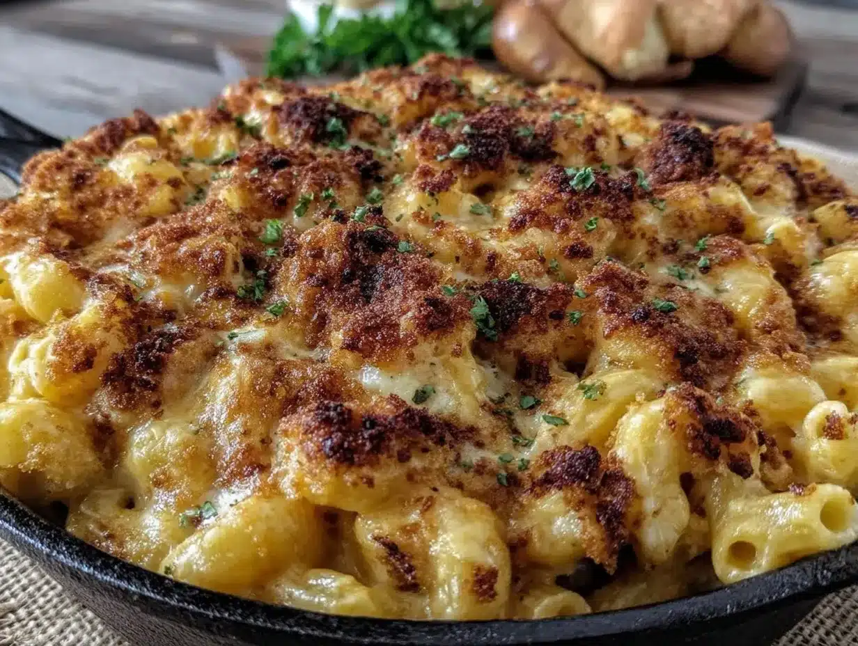 smoked mac and cheese preparation steps